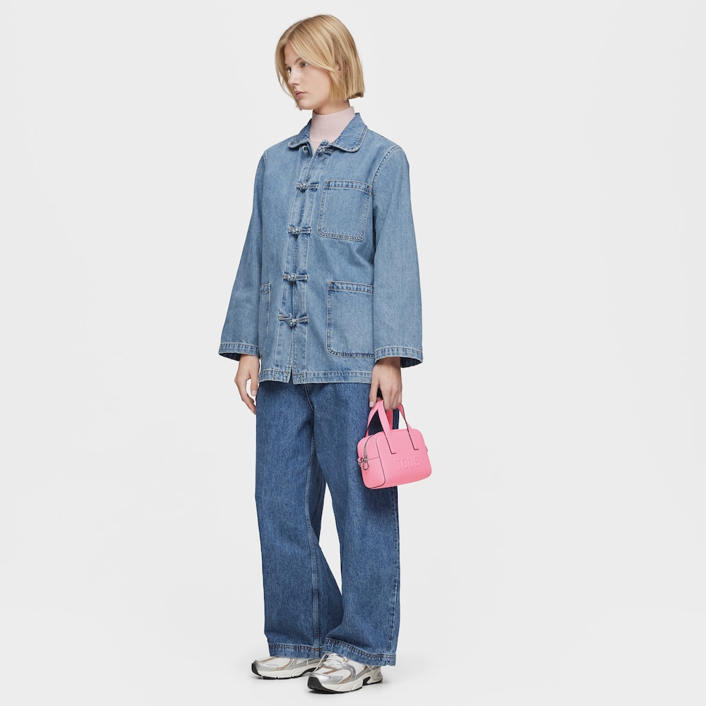Small pink Bowling bag TOUS La Rue New image number 3