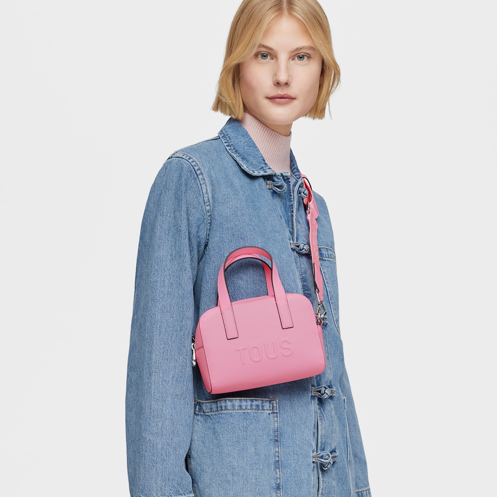 Small pink Bowling bag TOUS La Rue New image number 4