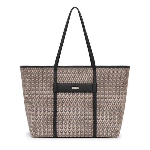 Large dark gray Tote bag TOUS MANIFESTO