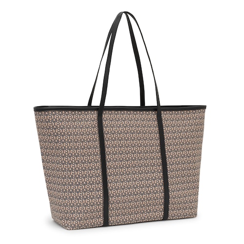 Large dark gray Tote bag TOUS MANIFESTO