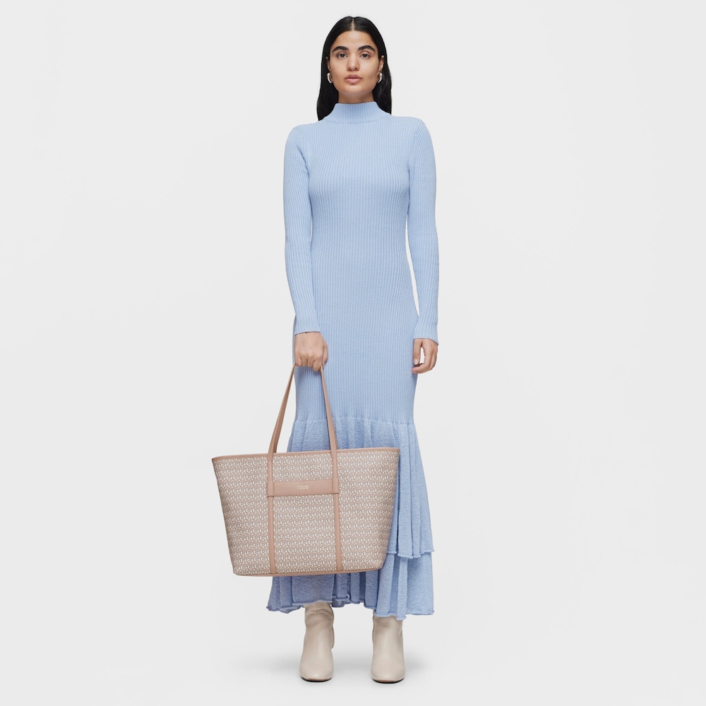 Capazo grande topo TOUS MANIFESTO