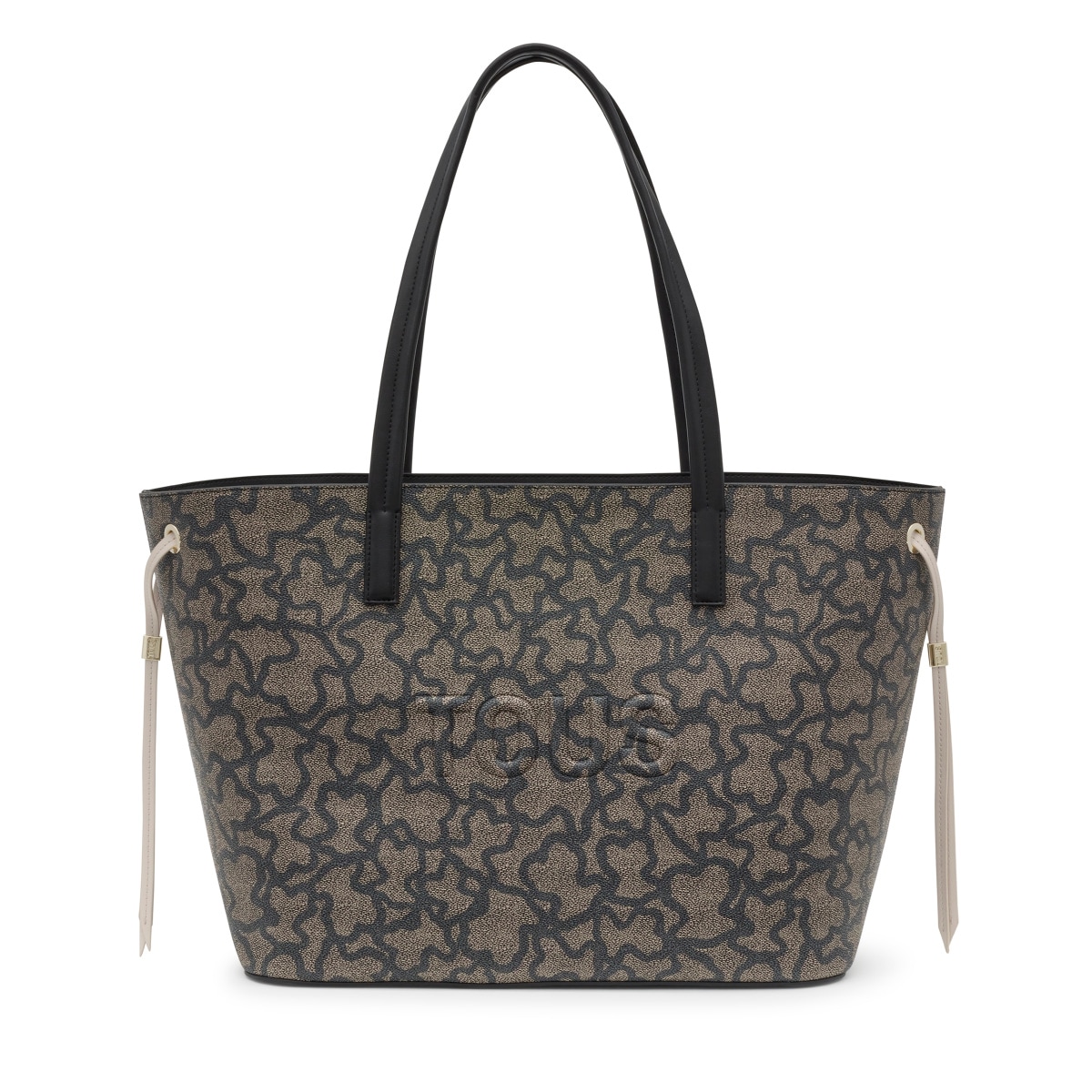 Large black Tote bag Kaos Icon