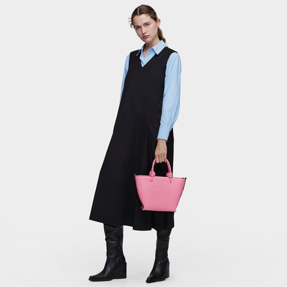 Small pink Tote bag TOUS La Rue New