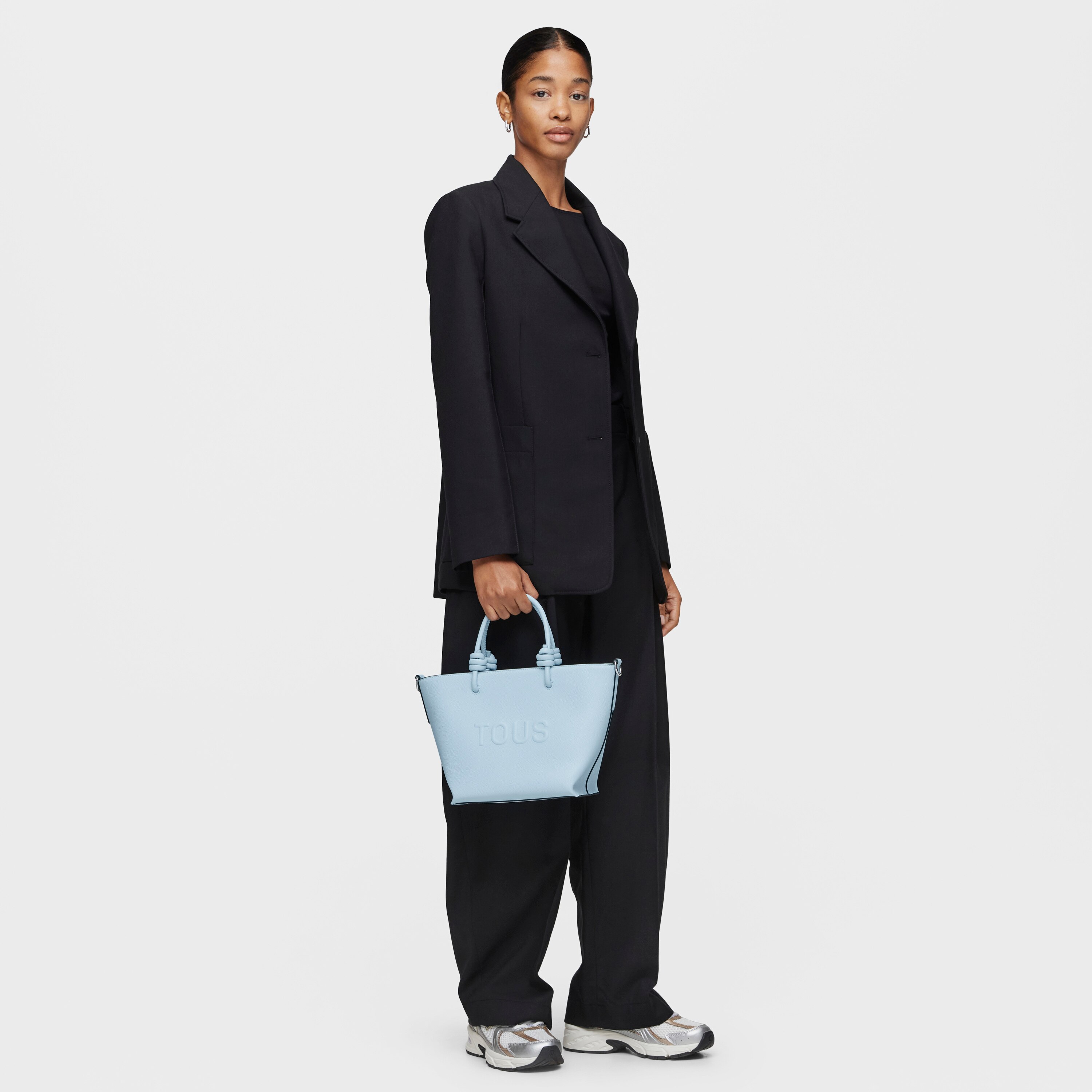 Small light blue Tote bag TOUS La Rue New | TOUS