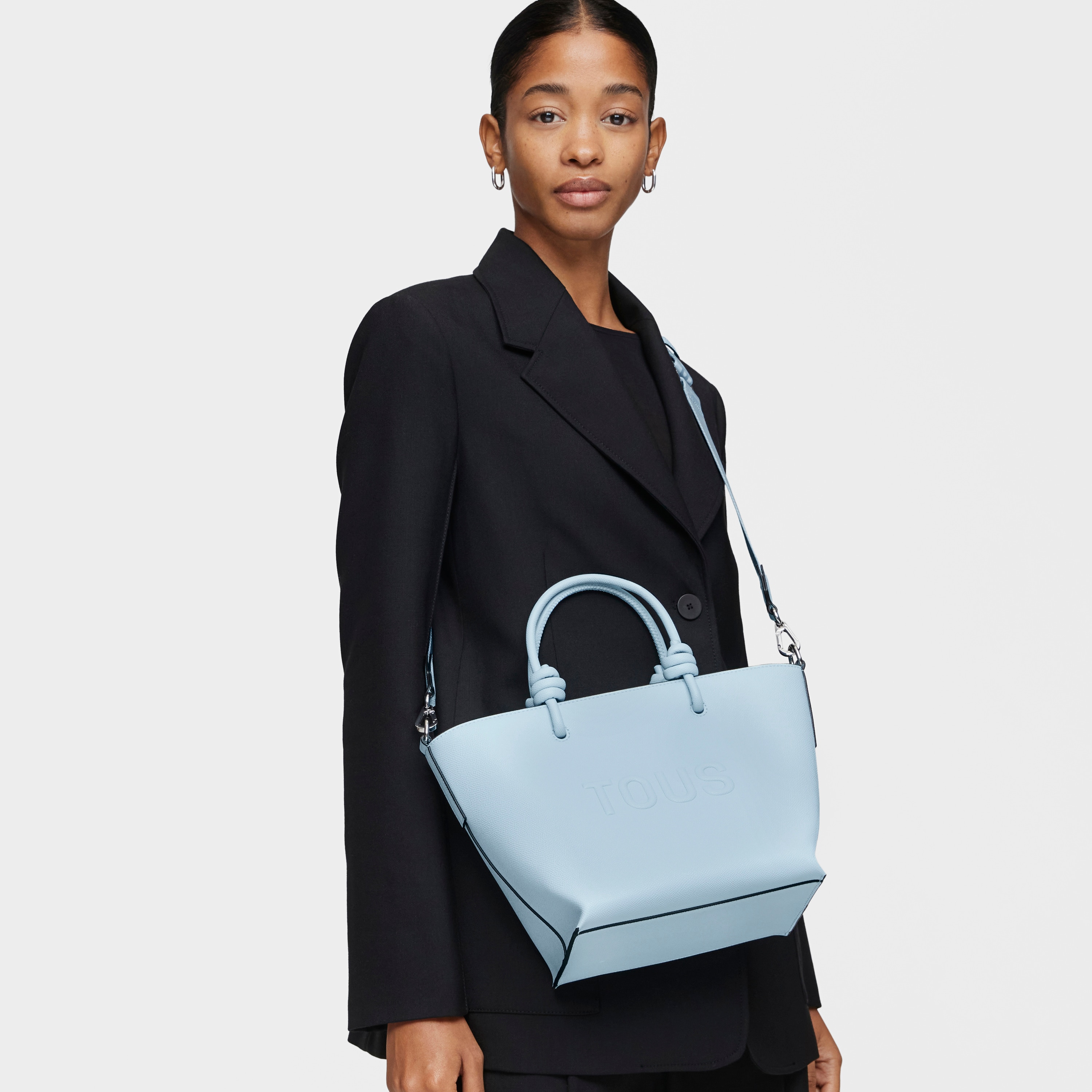 Small light blue Tote bag TOUS La Rue New