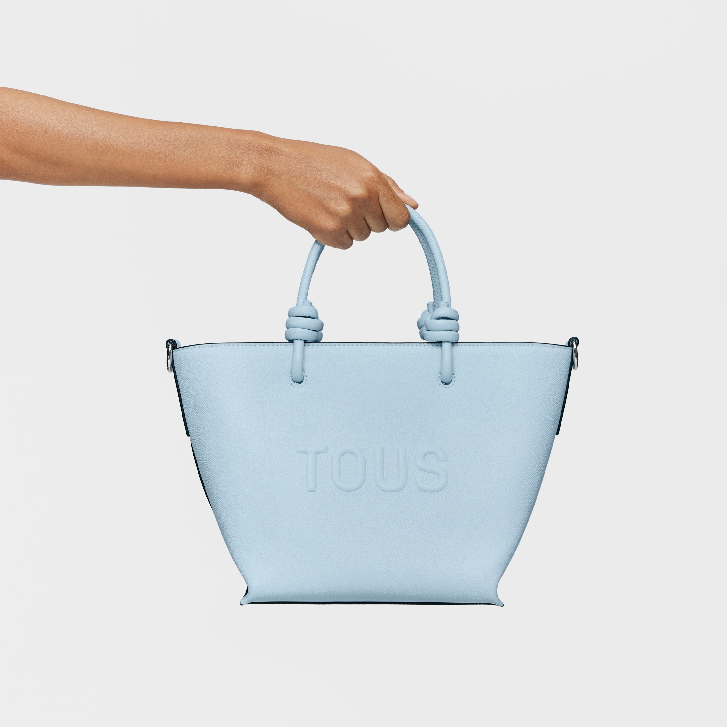 ★TOUT Y EST★ BLUER TOTE BAG Small BLUE NC2300BG02BL Small light blue Tote bag TOUS La Rue New | TOUS