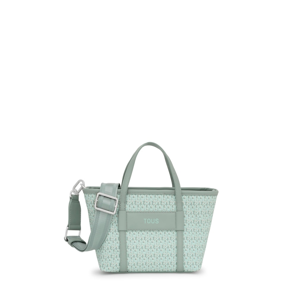 Small mint green Tote bag TOUS MANIFESTO