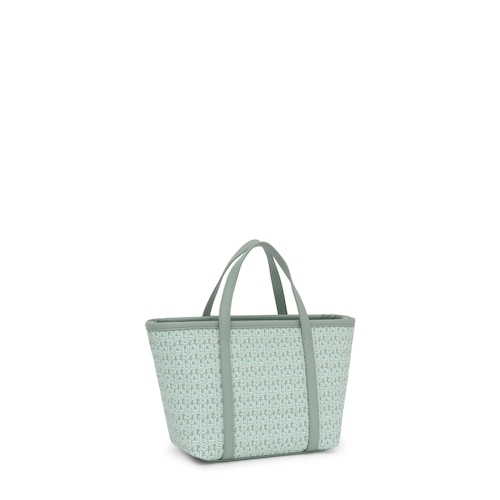 Small mint green Tote bag TOUS MANIFESTO