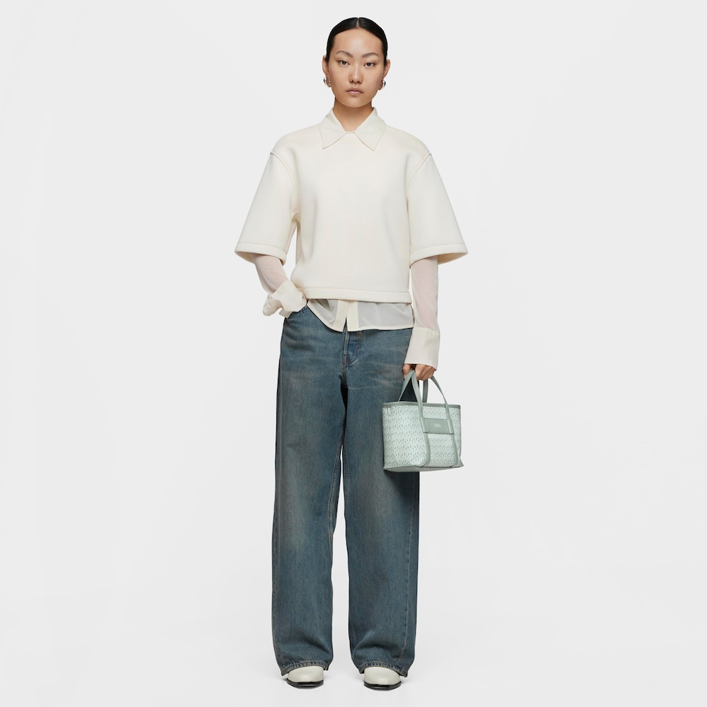 Small mint green Tote bag TOUS MANIFESTO