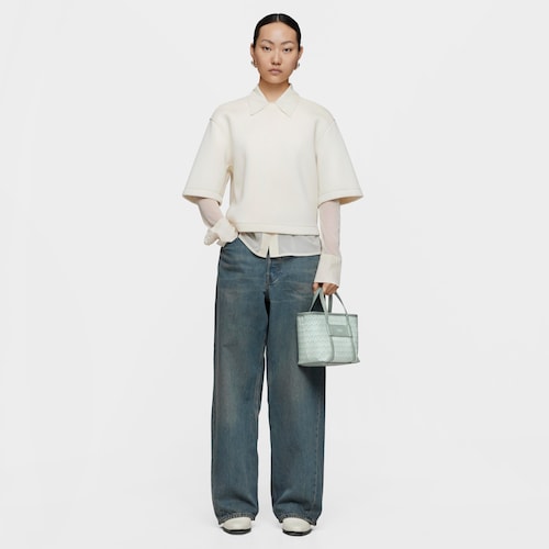 Small mint green Tote bag TOUS MANIFESTO