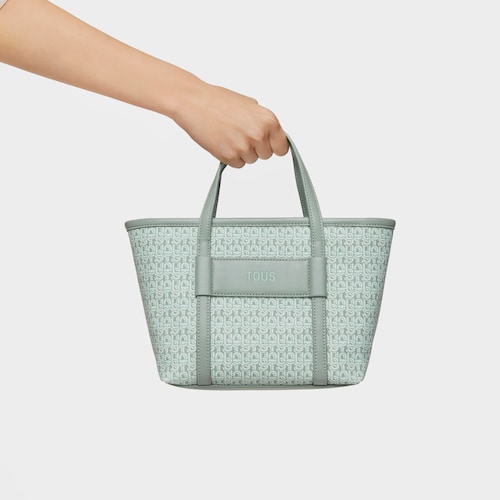 Small mint green Tote bag TOUS MANIFESTO