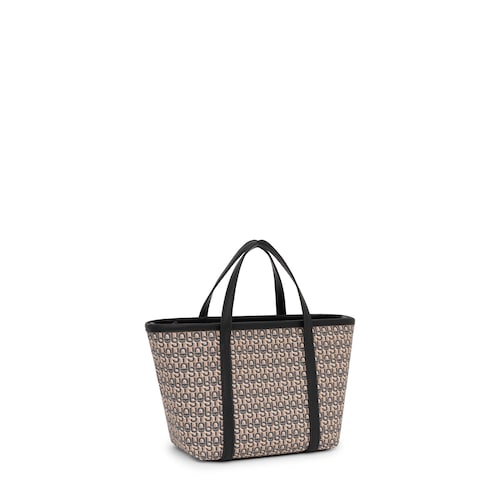 Tote bag pequena cinzento-escuro TOUS MANIFESTO