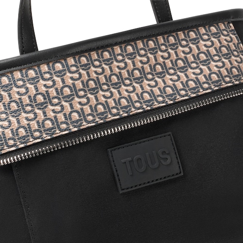 Tote bag pequena cinzento-escuro TOUS MANIFESTO