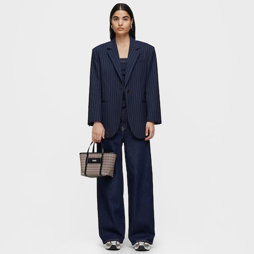 Tote bag pequena cinzento-escuro TOUS MANIFESTO