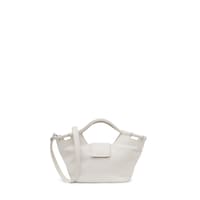 Small white leather Tote bag TOUS Sun
