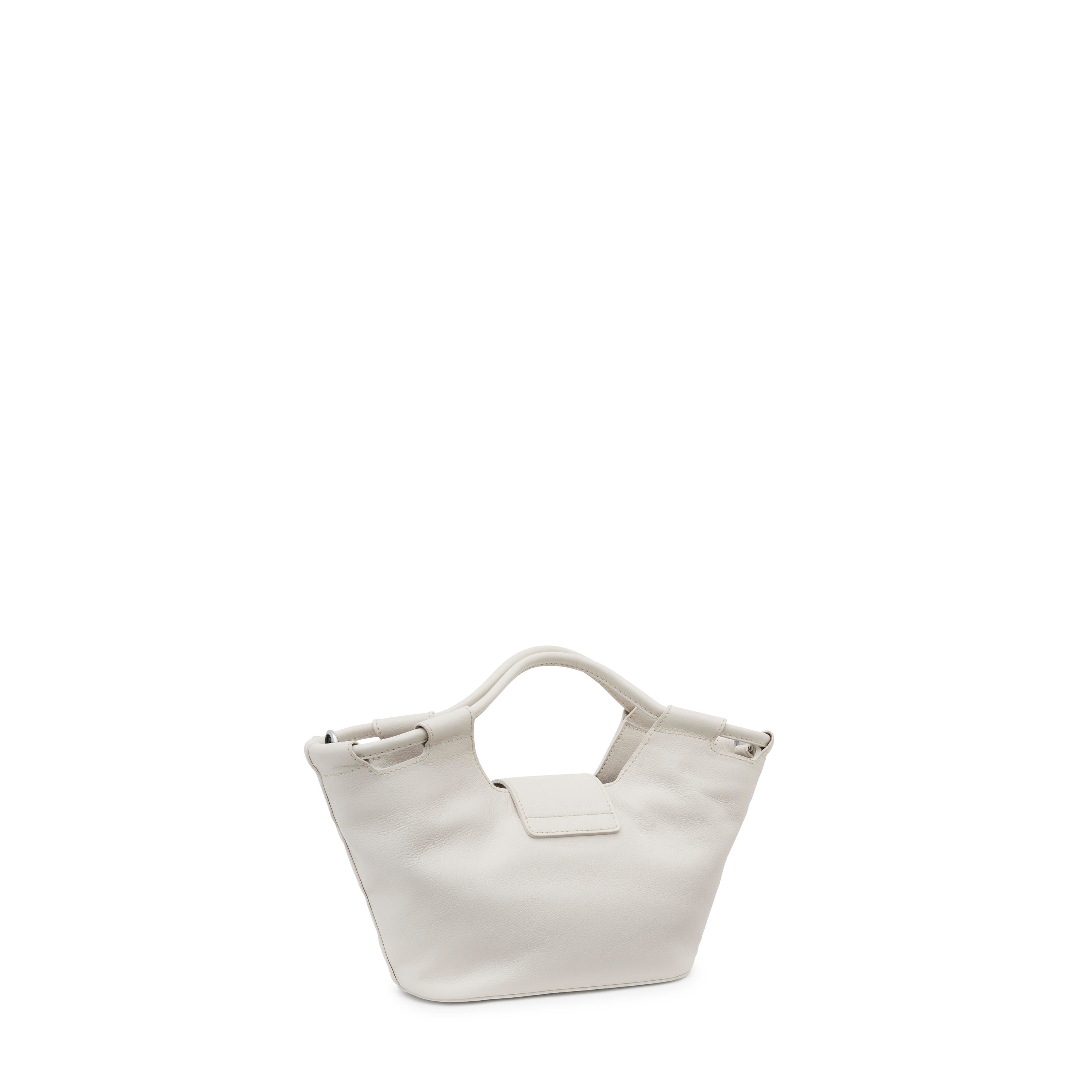Small white leather Tote bag TOUS Sun