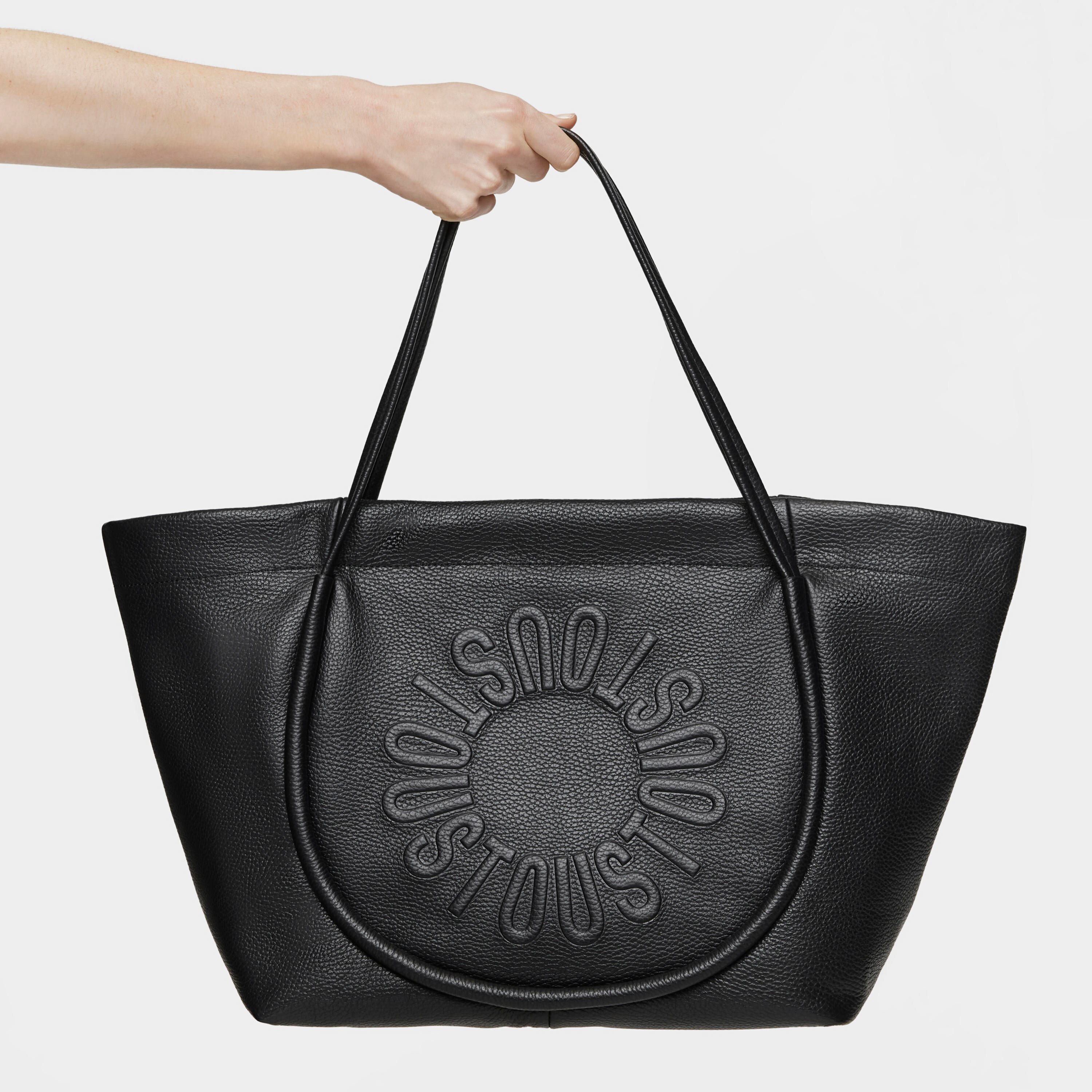 Large black leather Tote bag TOUS Miranda | TOUS