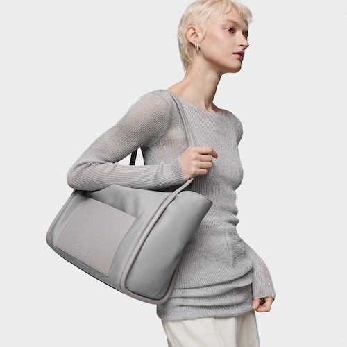 Large gray Tote bag TOUS Miranda Soft New