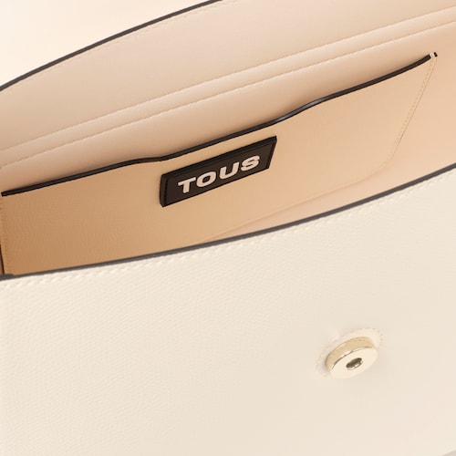 Medium beige City bag TOUS Lucia