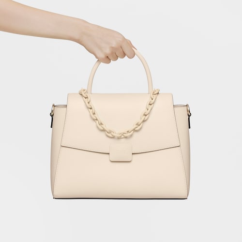 Medium beige City bag TOUS Lucia