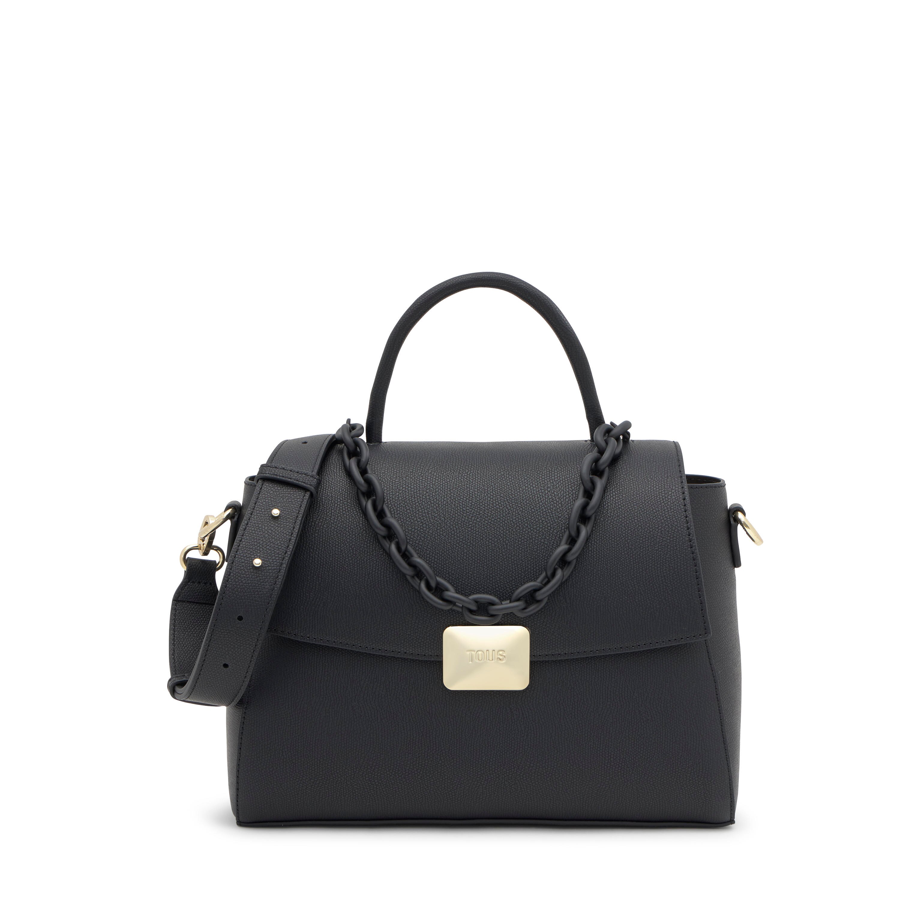Medium black City bag TOUS Lucia | TOUS