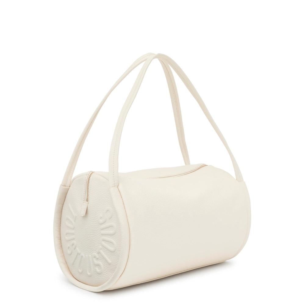 Bolso Duffle mediano de piel beige TOUS Miranda image number 0