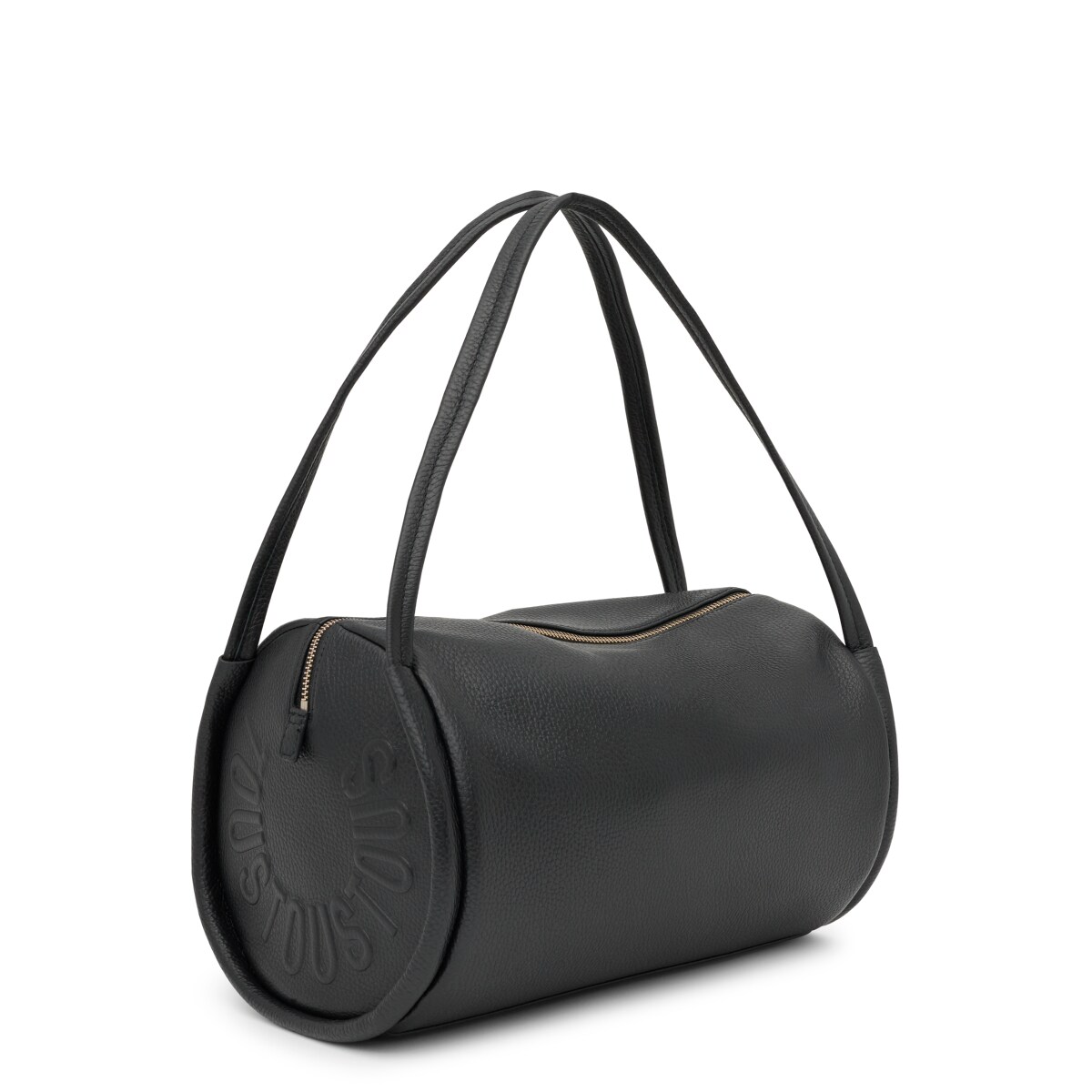Medium black leather Duffel bag TOUS Miranda image number 0
