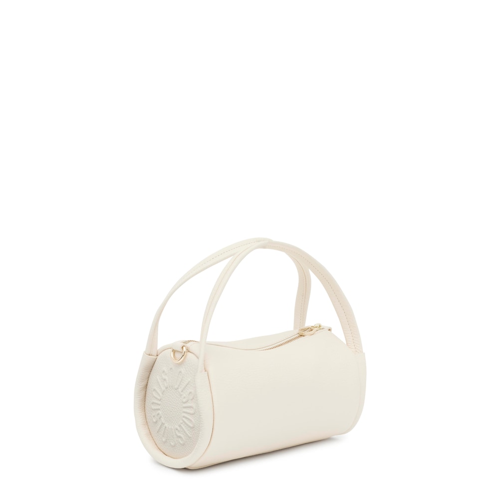 Small beige leather Duffel bag TOUS Miranda
