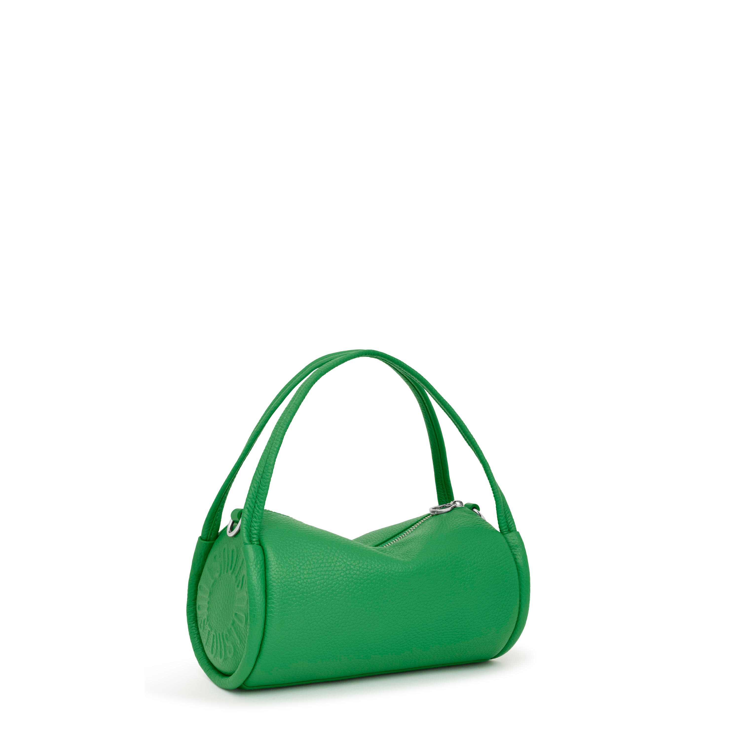 Small green leather Duffel bag TOUS Miranda