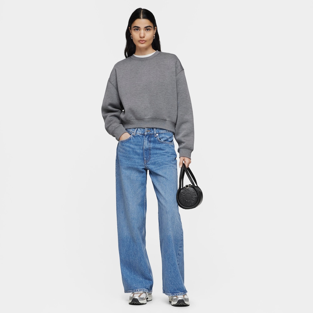 Bolso Duffle de piel peque&ntilde;o de piel negro TOUS Miranda