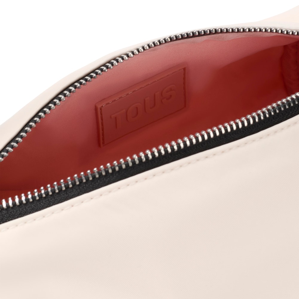 Bolso Duffle peque&ntilde;o beige TOUS Miranda Soft