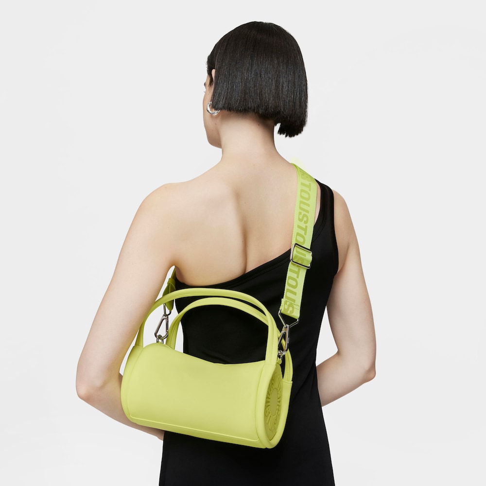 Small lime green Duffel bag TOUS Miranda Soft