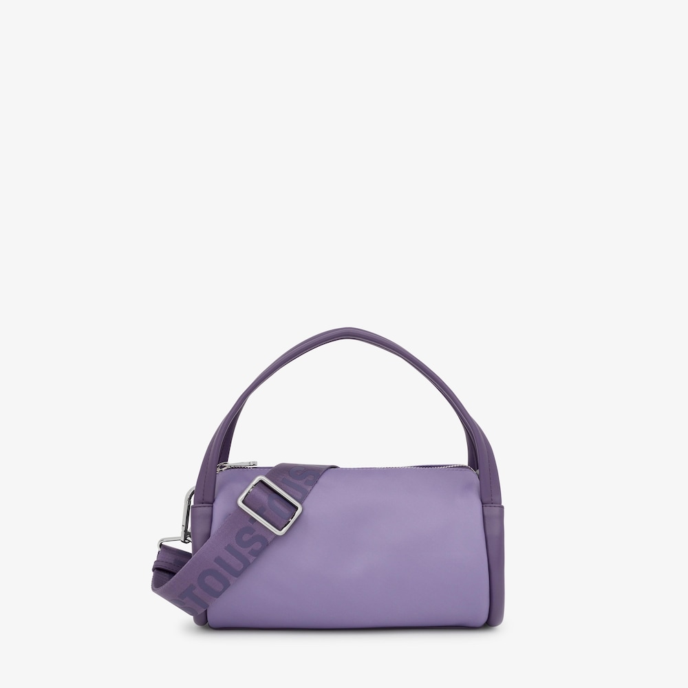 Small dark-lilac-colored Duffel bag TOUS Miranda Soft