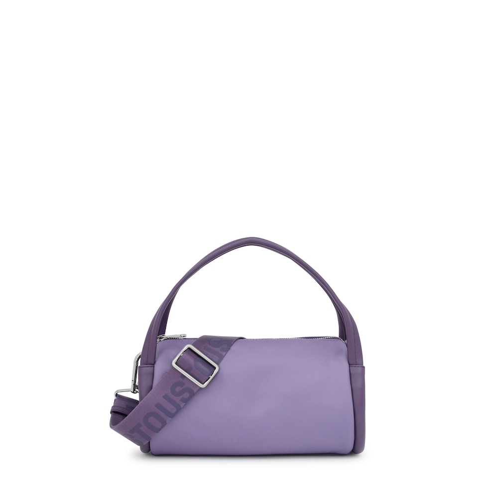Bolso Duffle pequeño lila oscuro TOUS Miranda Soft image number 1
