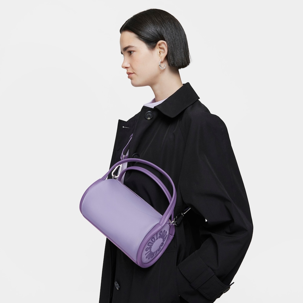 Bolso Duffle pequeño lila oscuro TOUS Miranda Soft image number 3