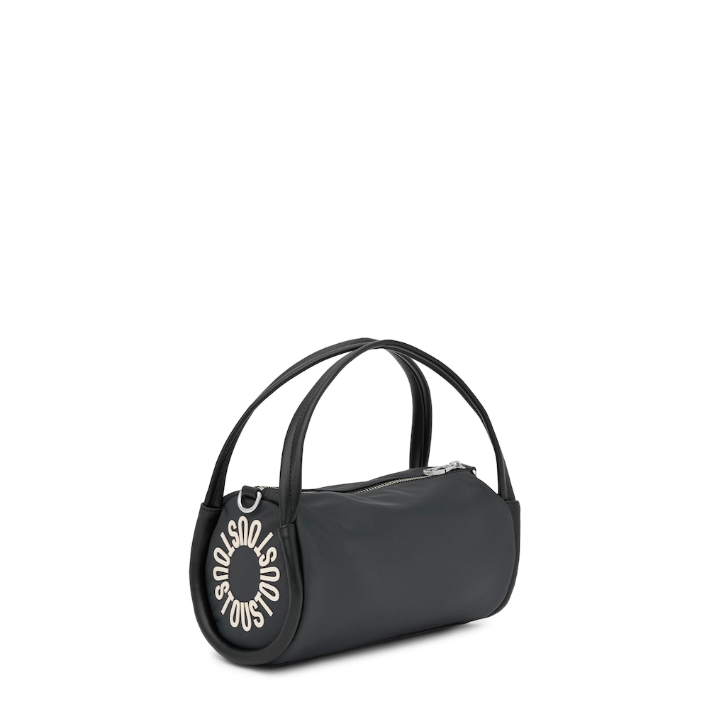Bolsa Duffle peque&ntilde;a gris oscuro TOUS Miranda Soft