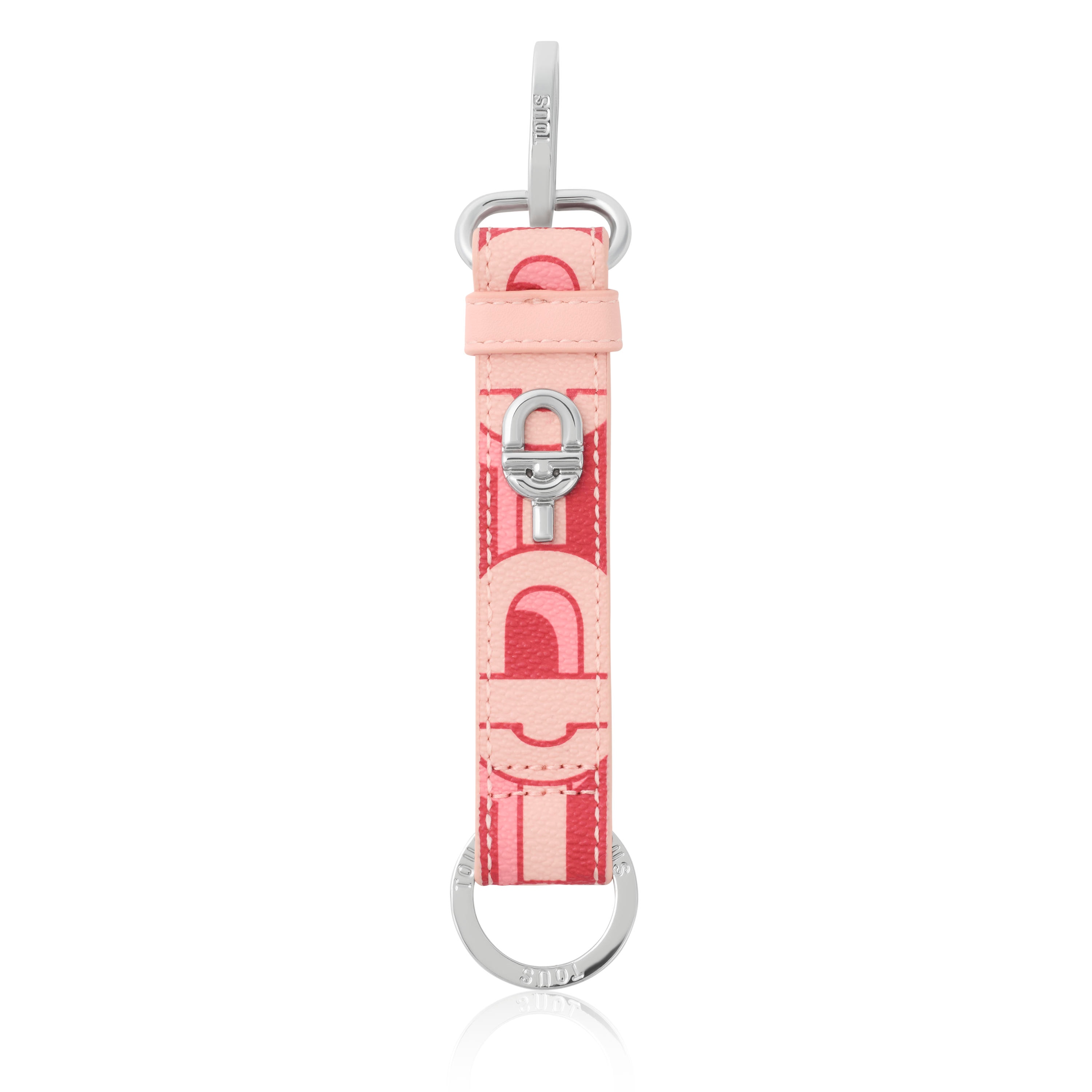Coral-colored Ribbon Key ring TOUS MANIFESTO