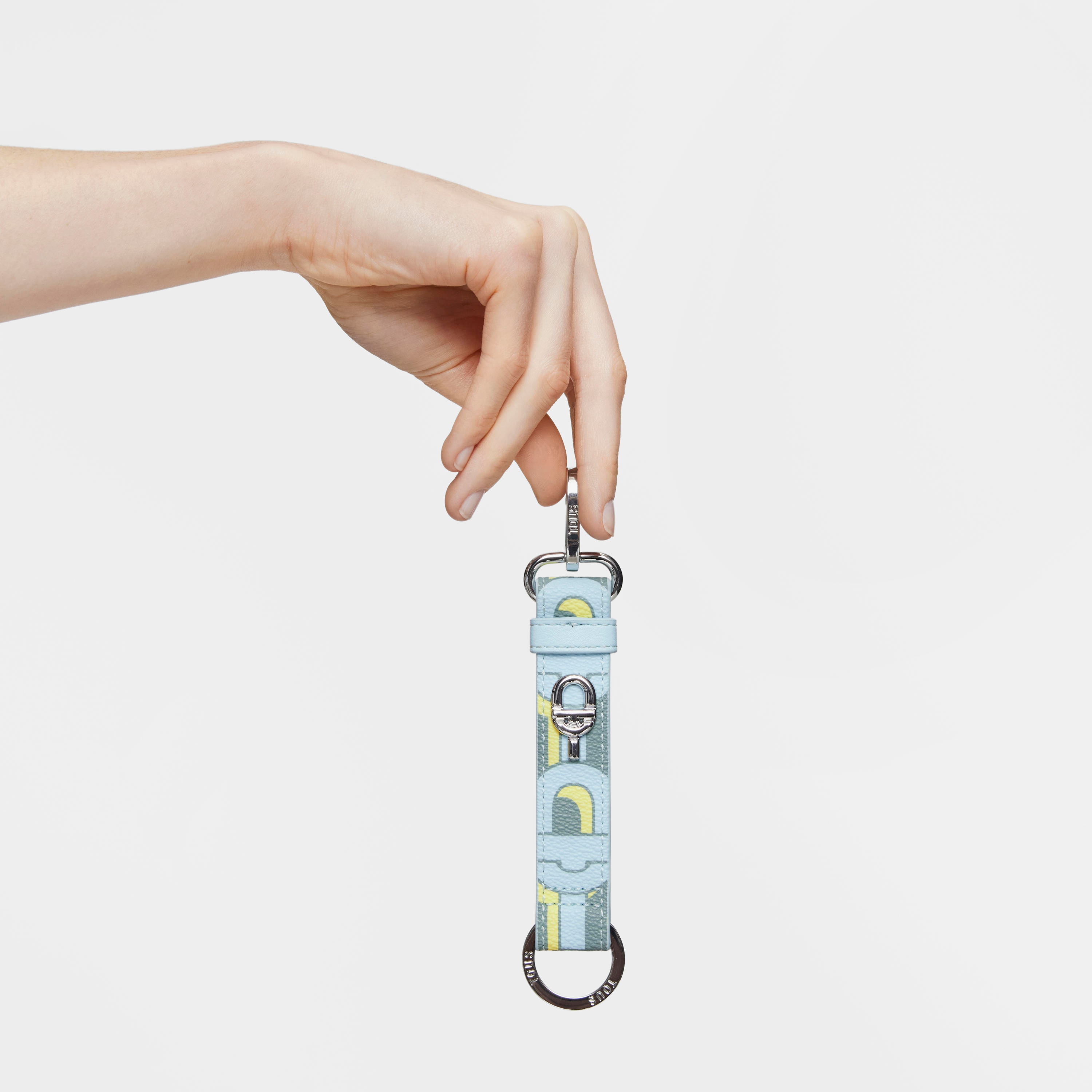 Light blue Ribbon Key ring TOUS MANIFESTO