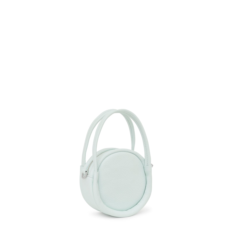 Light blue leather Crossbody minibag TOUS Miranda