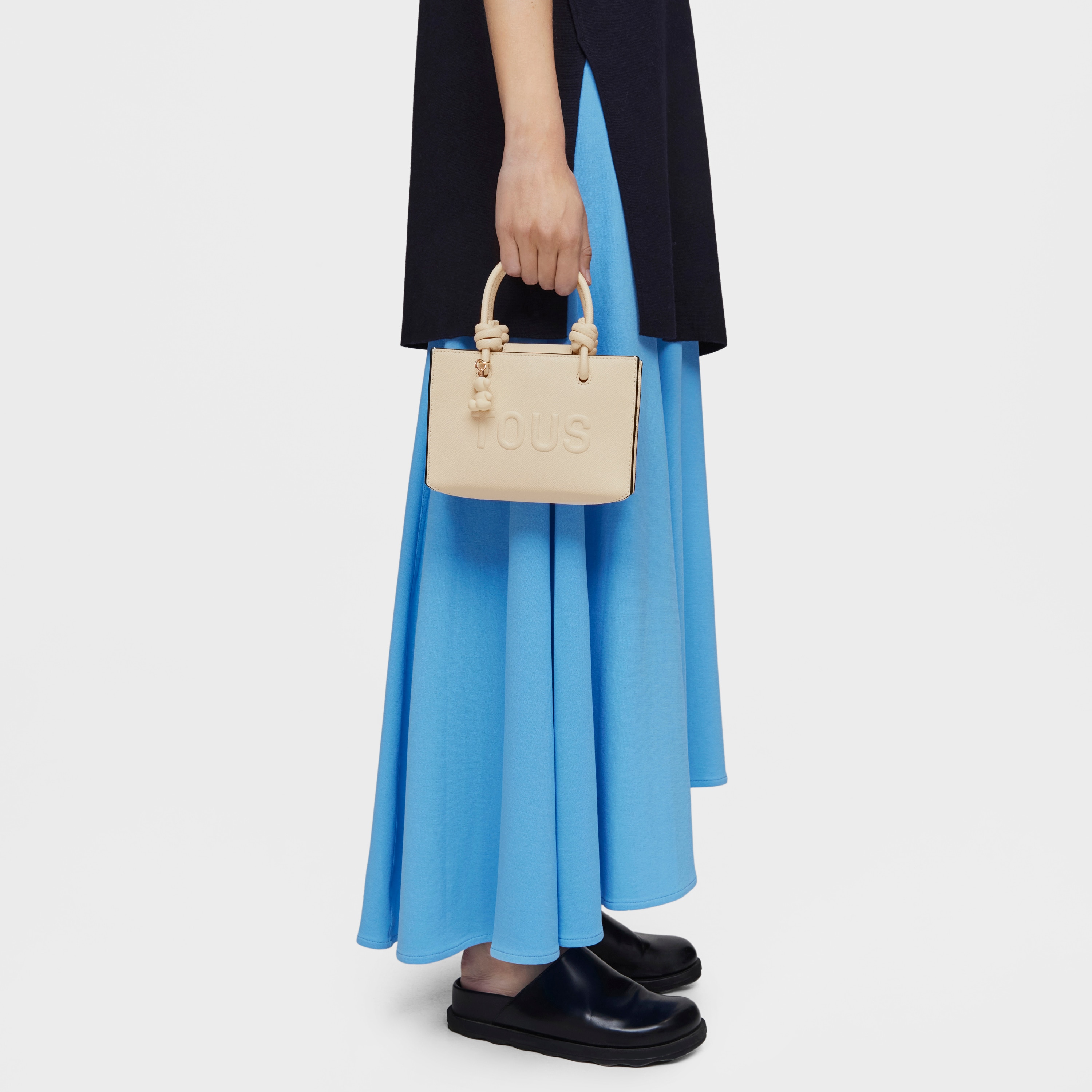 Beige Horizontal minibag TOUS La Rue New