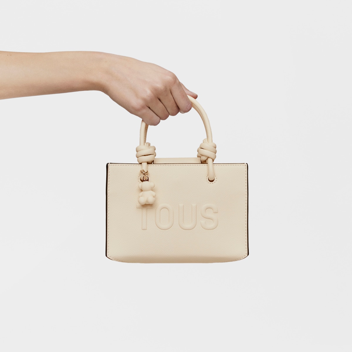 Beige Horizontal minibag TOUS La Rue New