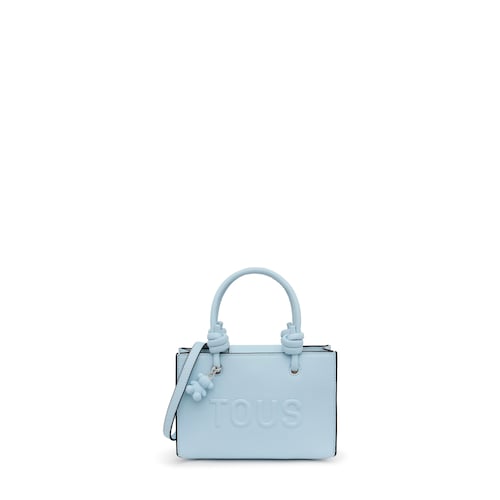 Light blue Horizontal minibag TOUS La Rue New image number 0