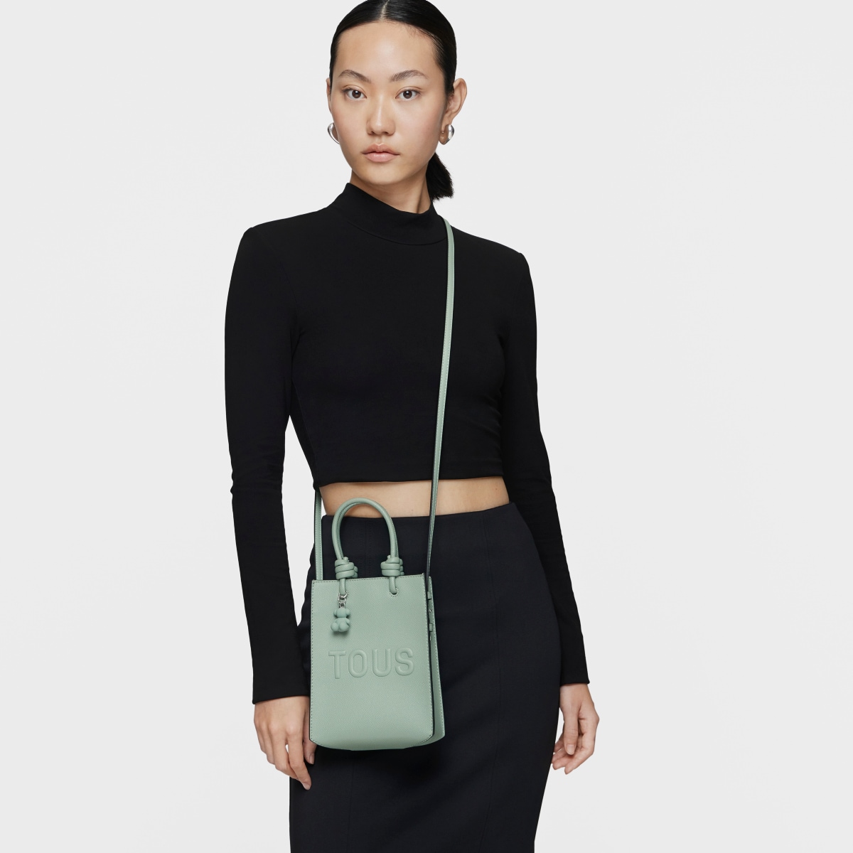 Stone gray Pop minibag TOUS La Rue New