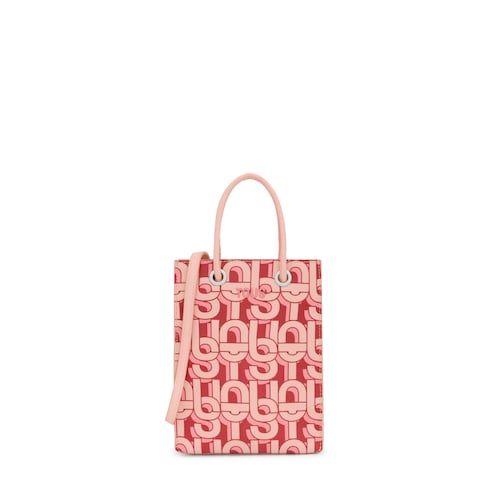 Coral-colored Pop Minibag TOUS MANIFESTO