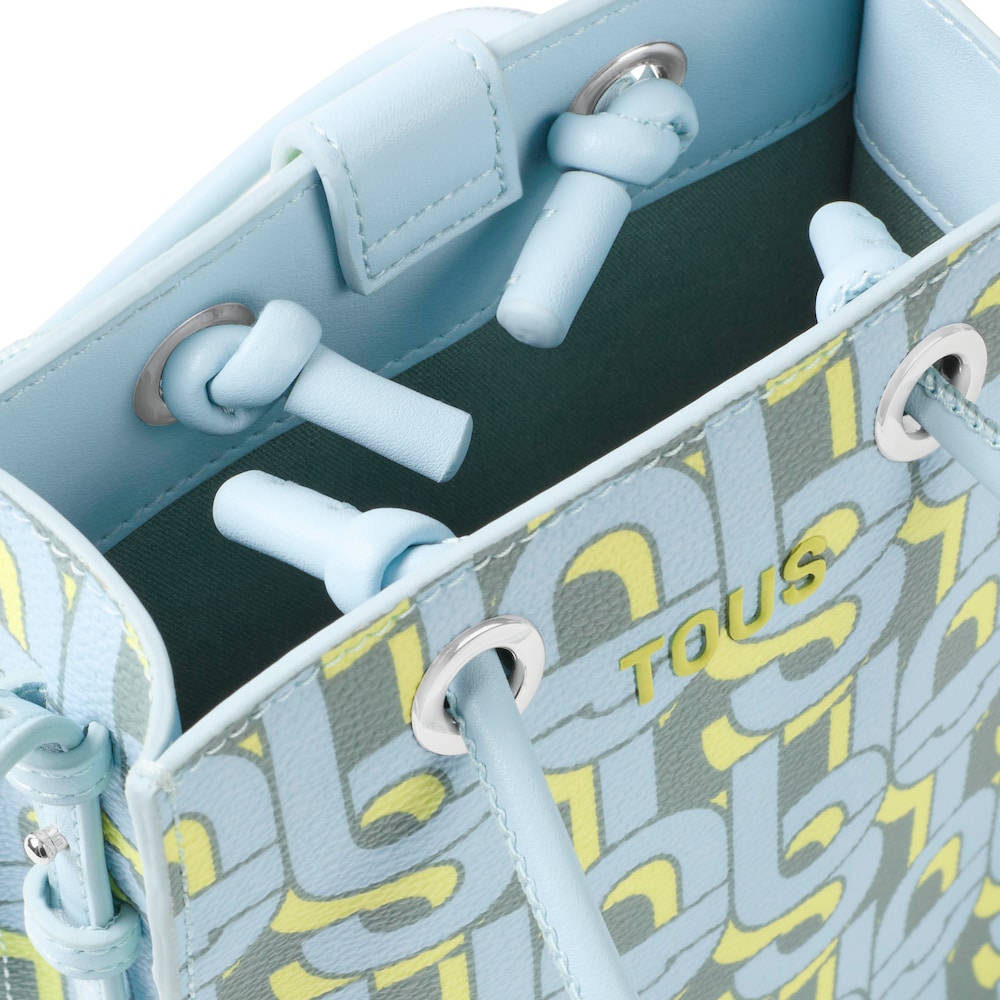 Mini bolso Pop azul claro TOUS MANIFESTO