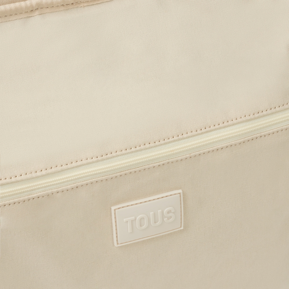 Large beige Backpack TOUS MANIFESTO