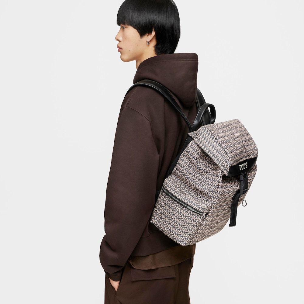 Mochila gris oscuro TOUS MANIFESTO image number 5