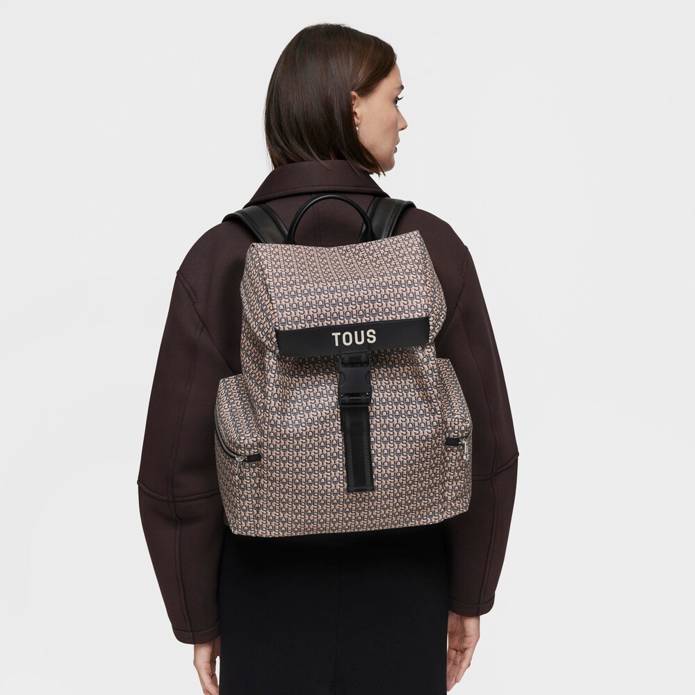 Mochila gris oscuro TOUS MANIFESTO image number 6