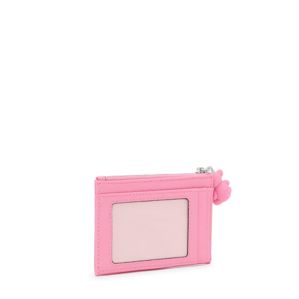 Pink Change purse-cardholder TOUS La Rue New image number 1