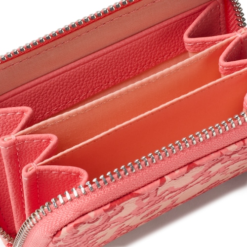 Coral-colored Change purse Kaos Mini Evolution